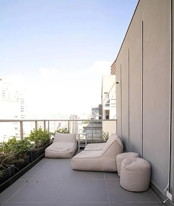 Apartament Studio Supernovo Consolacao Vn504 São Paulo Brazylia